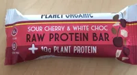 Barre cerise et chocolat blanc
