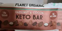 Hazelnut&cocoa keto bar