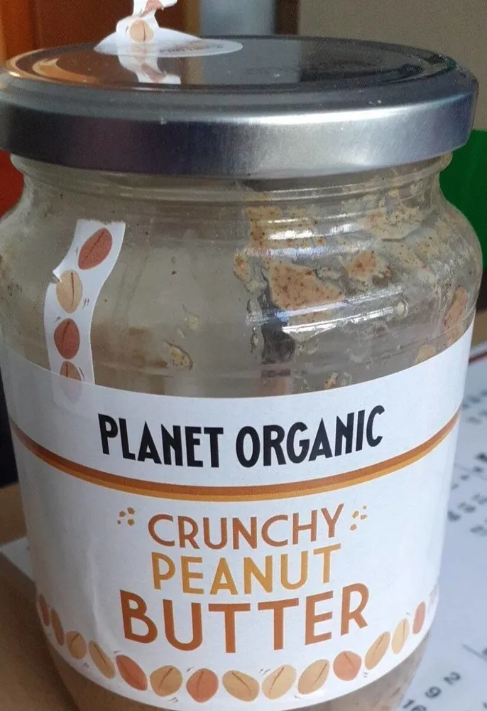 organic crunchy peanut butter