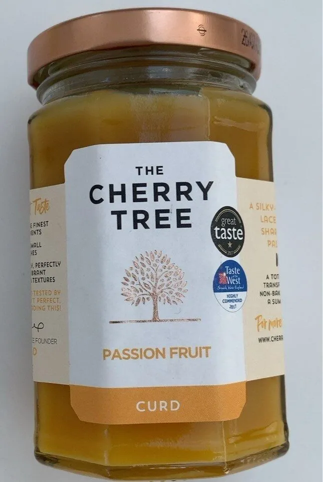 Passion fruit curd