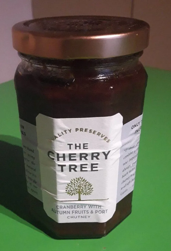 Cranberry with autumn fruits & port Chutney