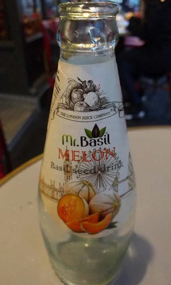 Basil seed drink