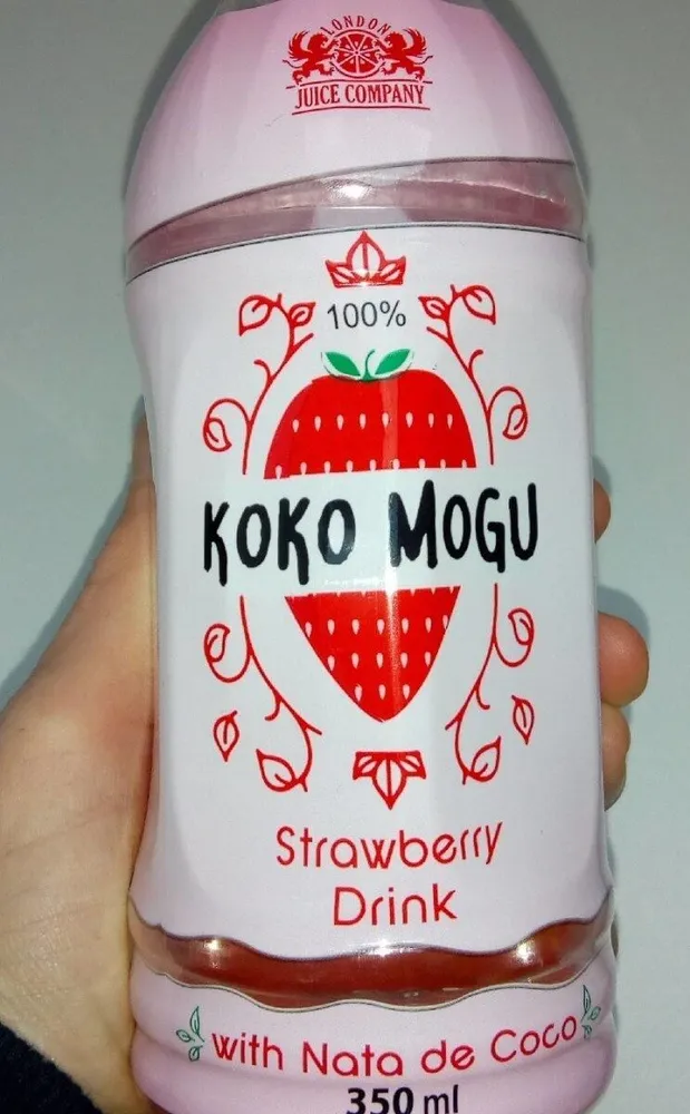 Koko Mogu strawberry drink