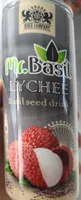 Mr basil lychee basil seed drink