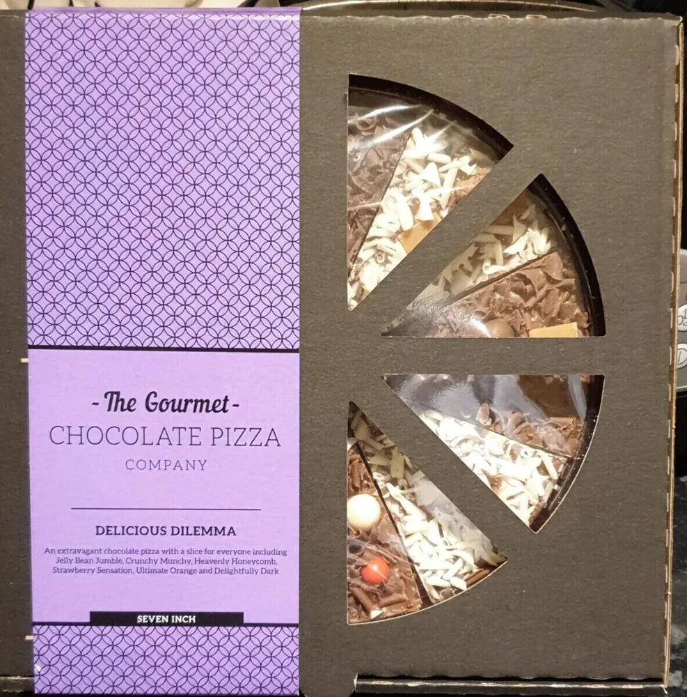 Delicious Dilemma Chocolate Pizza