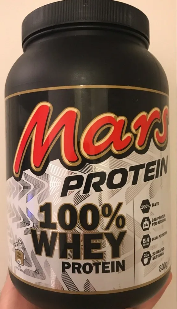 Mars 100% Whey Protein 800 GR + Gratis Shaker