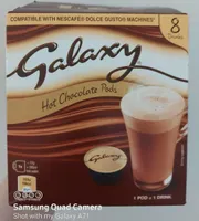 Galaxy hot chocolate pods