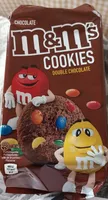 M&M'S COOKIES DOUBLE CHOCOLAT