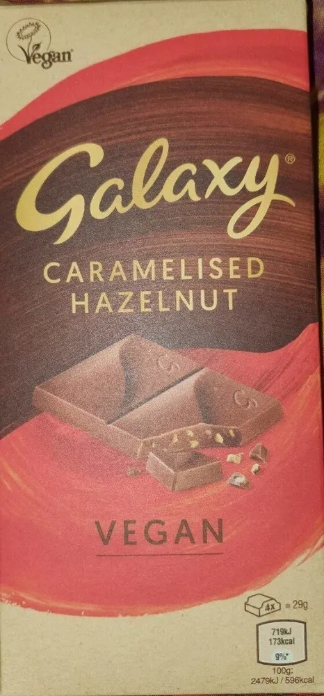 Galaxy Caramelized Hazelnut Vegan