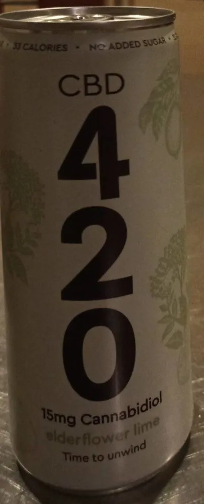 CBD DRINK - elderflower lime