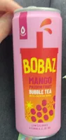 Mango Passion Fruit Bubble Tea Popping Boba