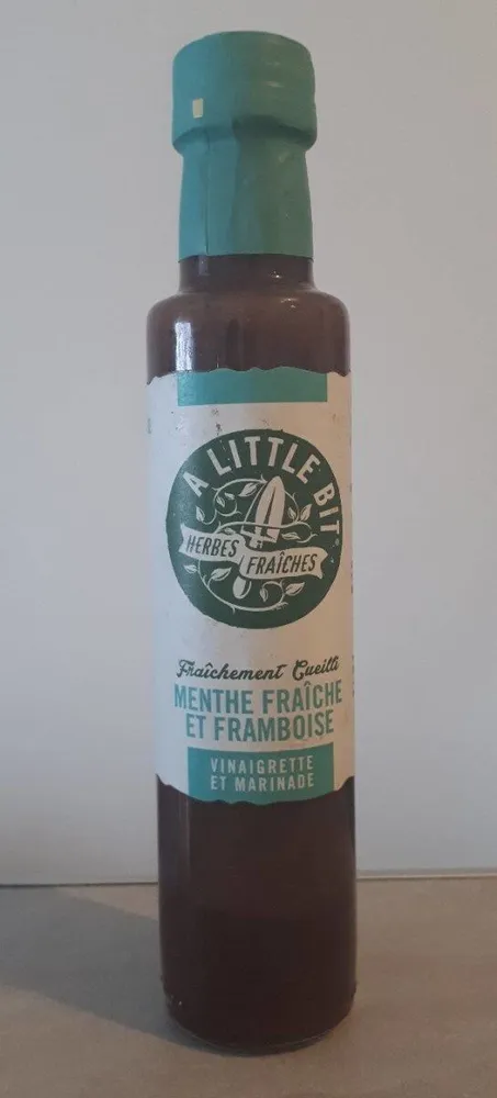 Vinaigrette et marinade - Menthe fraîche et framboise