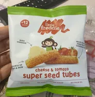 Cheese&tomato super seed tubes