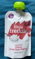 Luscious cherry Greek style yoghurt organic