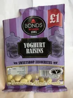 Yoghurt raisins