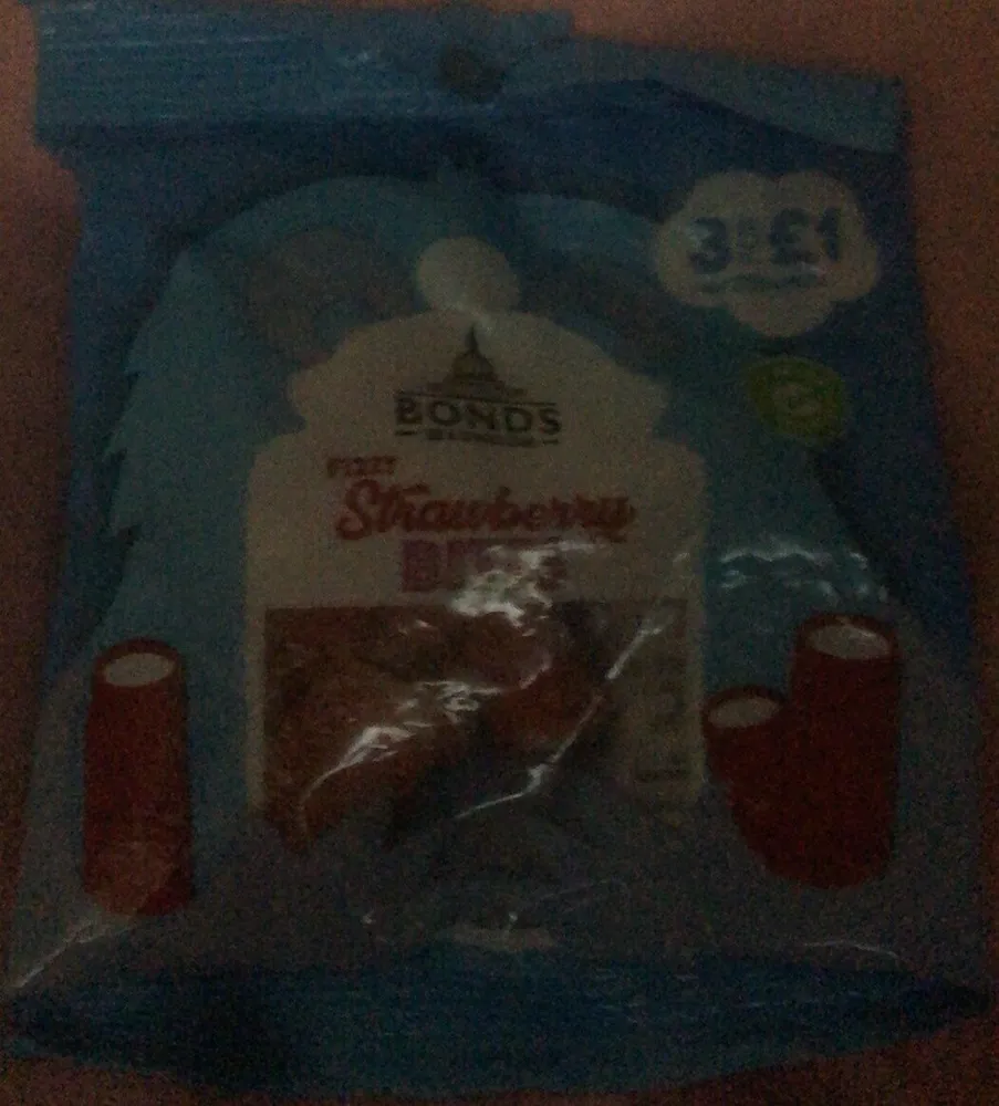 Fizzy Strawberry Bites