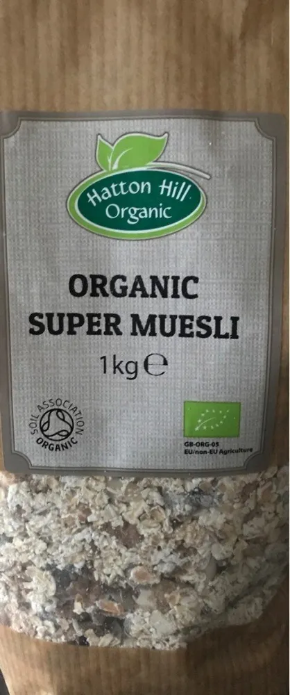 Organic super muesli