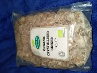 Organic crystallised ginger