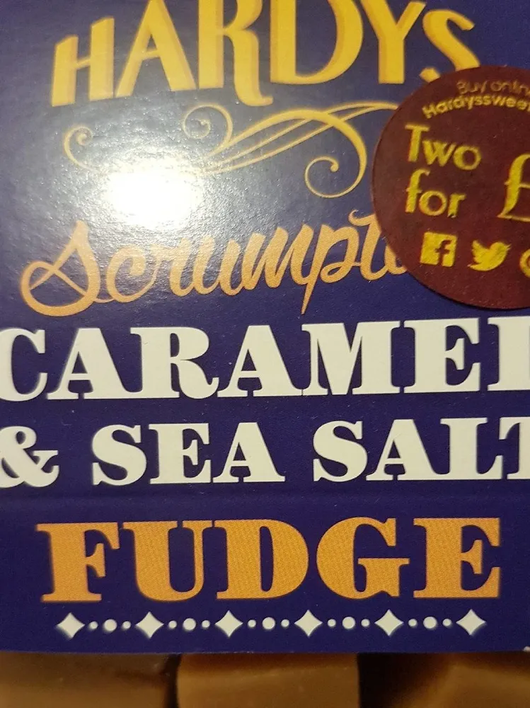 Caramel & Sea Salt Fudge