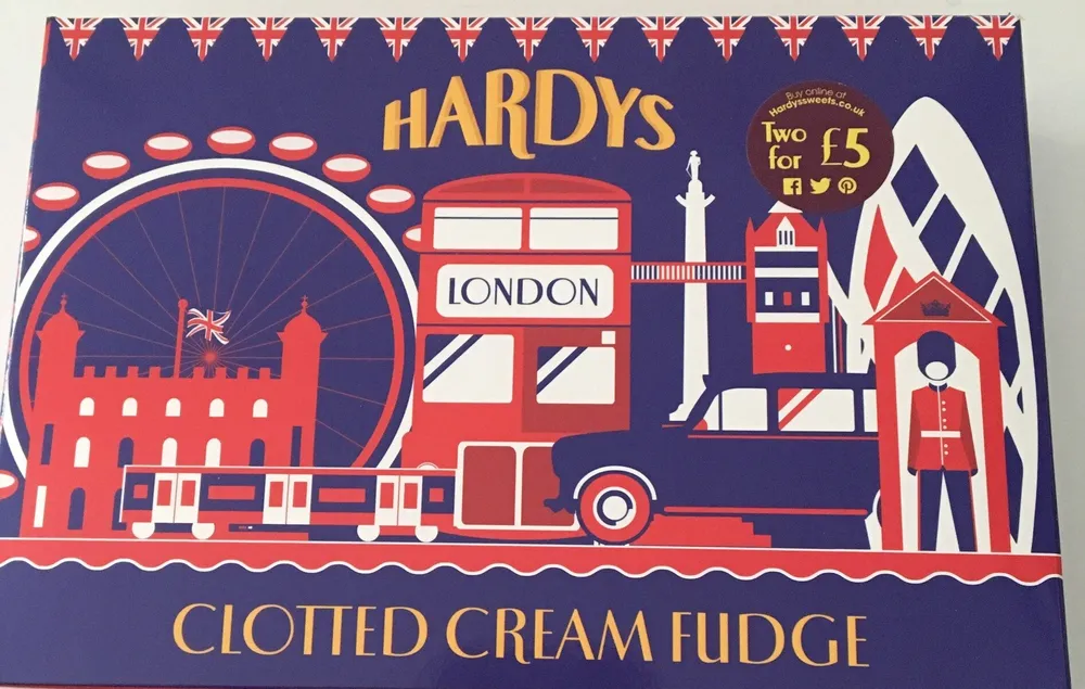 Clotted cream fudge