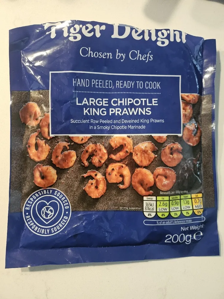 Large Chipotle Prawns