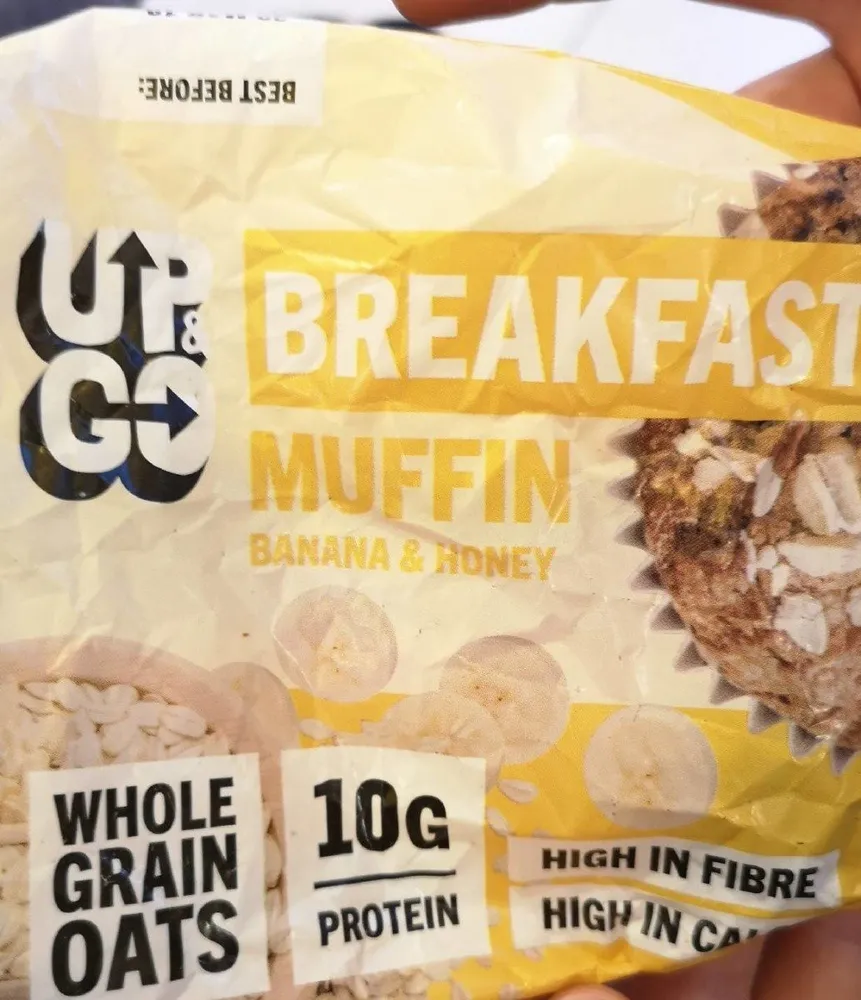 Breakfast Muffin Banana Honey