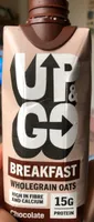 Chocolate wholegrain oats breakfast drink