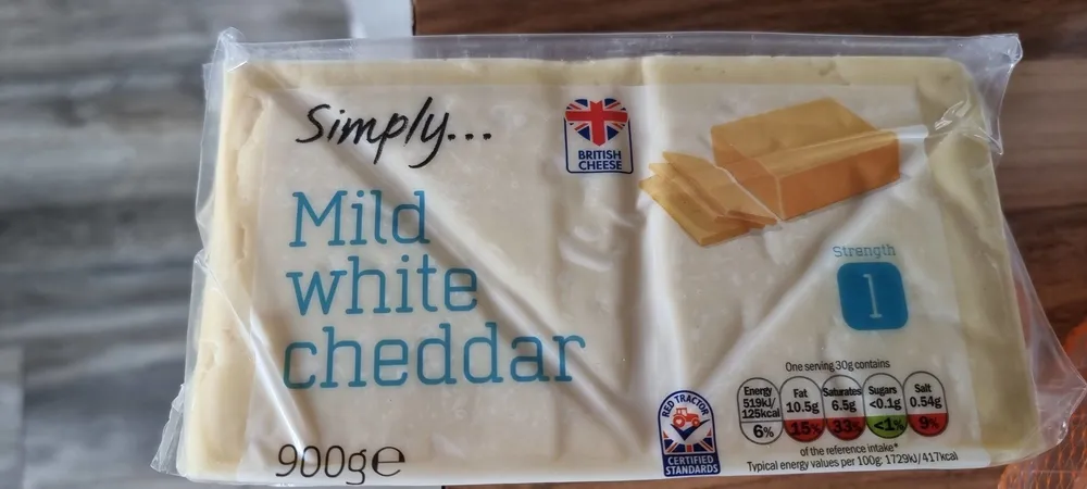 Mild white cheddar