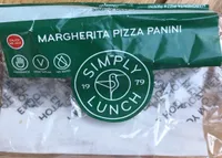 Margherita pizza panini