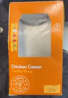 Daily Delicious Chicken Caeser Tortilla Wrap
