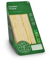 Simply Lunch  -  Chedder Cheese sandwich