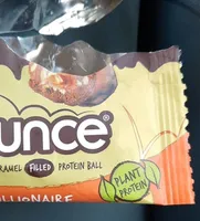 Choc coated caramel filled protein ball