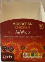 Moroccan Chicken Air Wrap