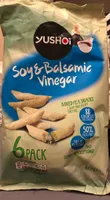 Baked pea snacks soy & balsamic vinegar