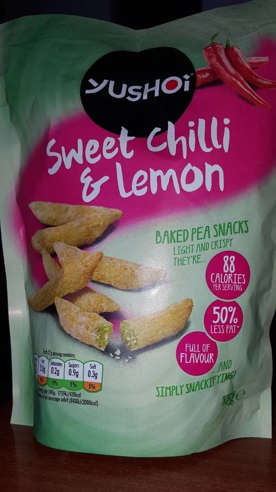 Yushoi Snapea Sweet Chilli and Lemon Rice Sticks