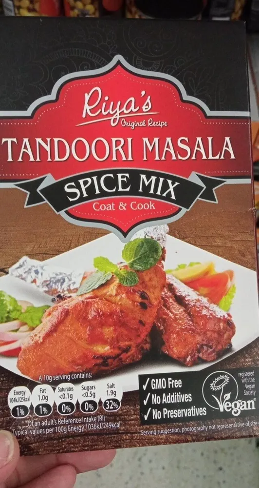 Riya's Original Recipe TANDOORI MASALA SPICE MIX C