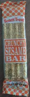 Crunchy sesame bar