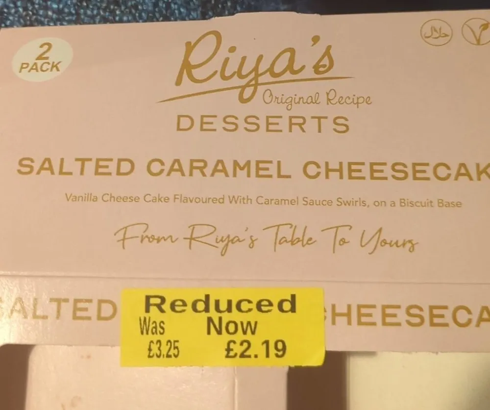 Salted caramel cheesecake