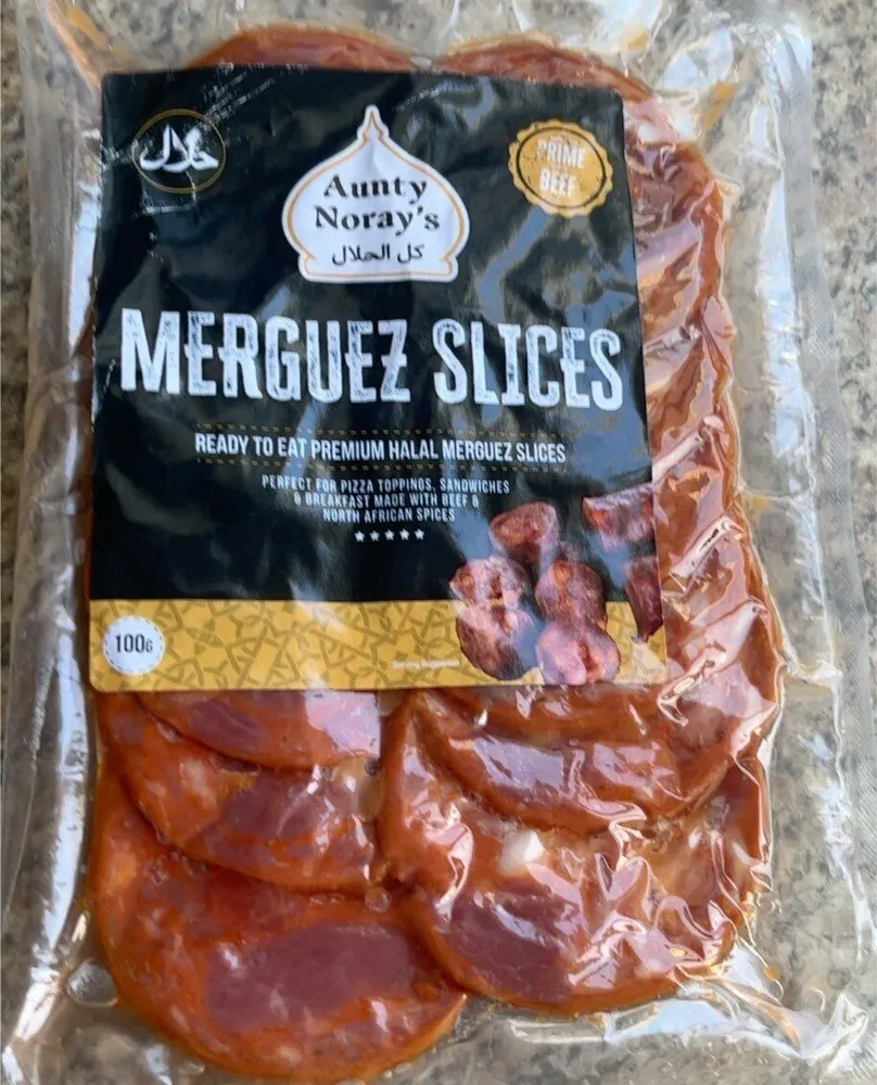 Aunty norays merguez slices