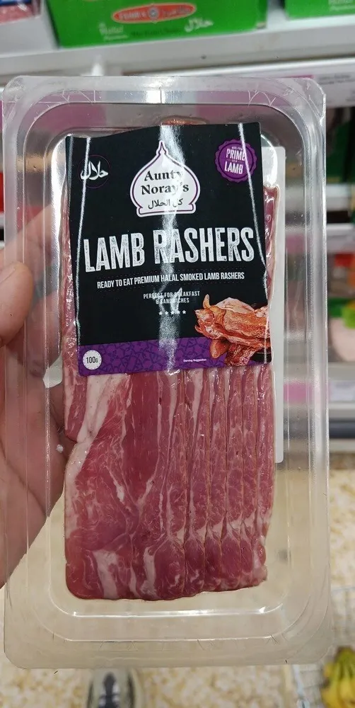 Lamb rashers