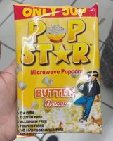 ONLY 50p P P STAR Microwave Popcorn BUTTER Flavour