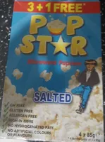 Salted popcorn