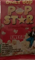 Pop star popcorn (sweet)