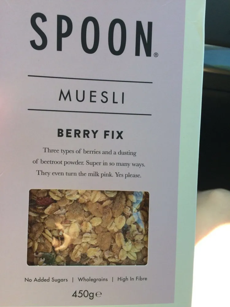 Spoon muesli