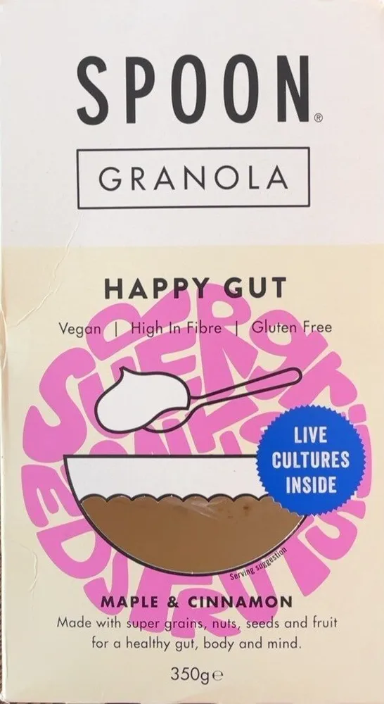 Spoon Granola Happy Gut Maple & Cinnamon