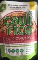 Riced Cauliflower With Tomato Garlic & Herbs