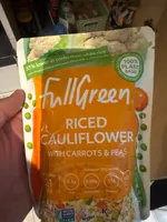Riced Cauliflower With Carrots & Peas