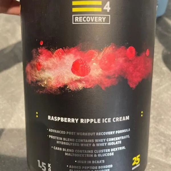 Raspberry ripple ice cream Protein powder