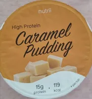 nutrii high protein caramel pudding