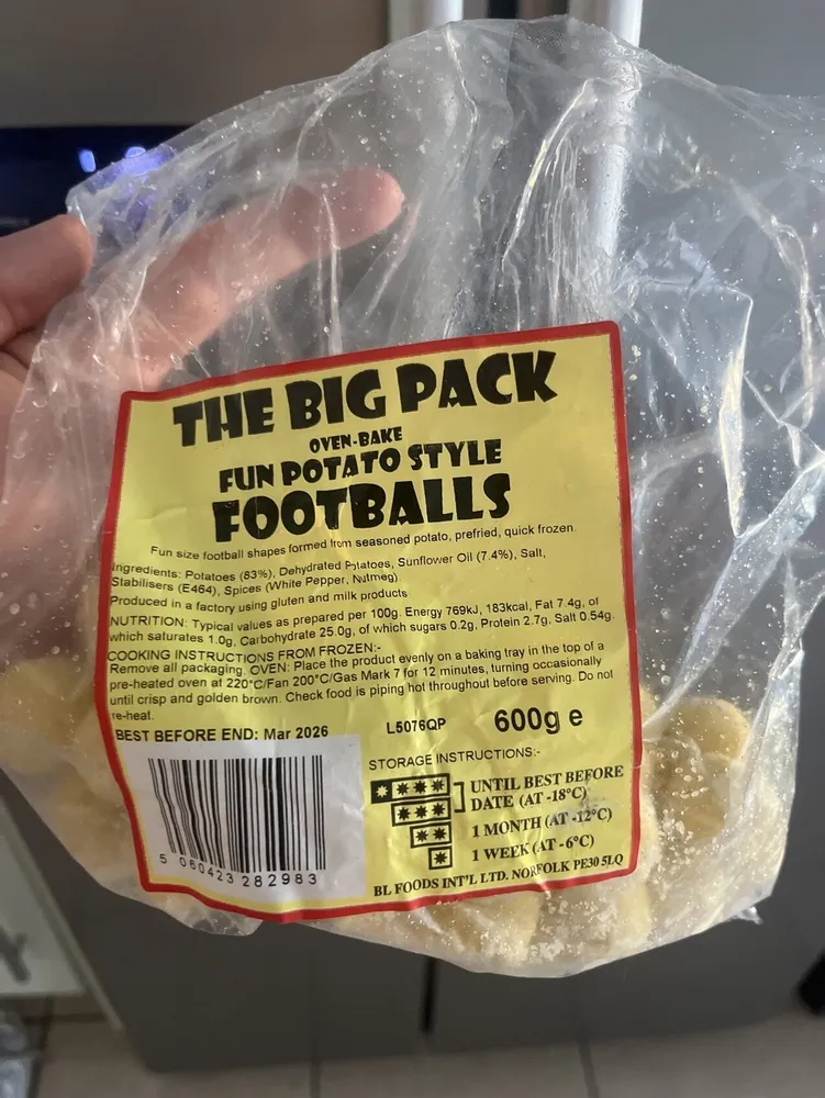 potato style footballs